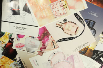 10 ways to use magazine perfume samples