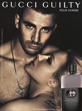 Chris Evans Gucci Guilty cologne